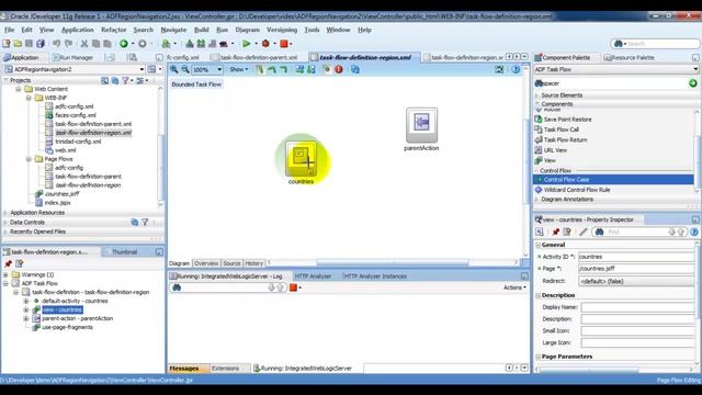 Passing Parameters from ADF Task Flow with Fragments into ADF Bounded Task Flow смотреть онлайн