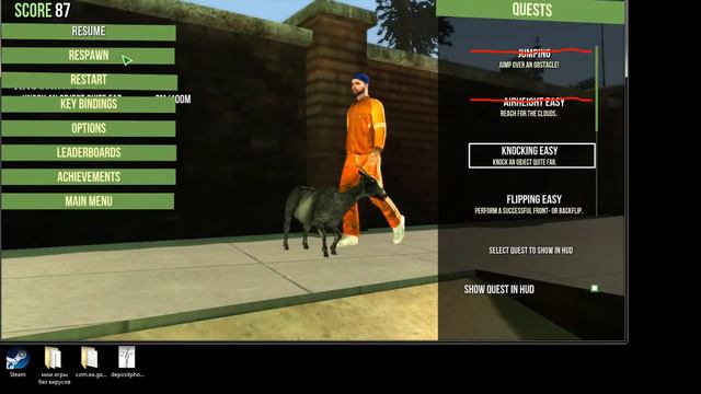 играем в симулятор козла 1 часть смотреть онлайн