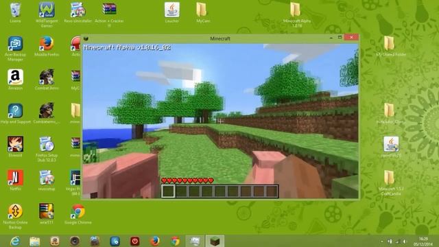 Como Baixar Minecraft Versões: Alpha 1.0.16 / Alpha 1.0.16_02 / Beta 1.6.6 смотреть онлайн