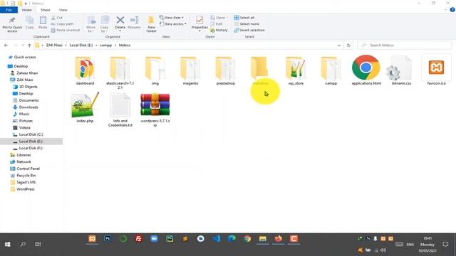 How to Install WordPress on XAMPP (Local Server) | Windows 10 смотреть онлайн