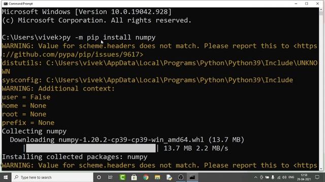 How to download and install NumPy in Python смотреть онлайн