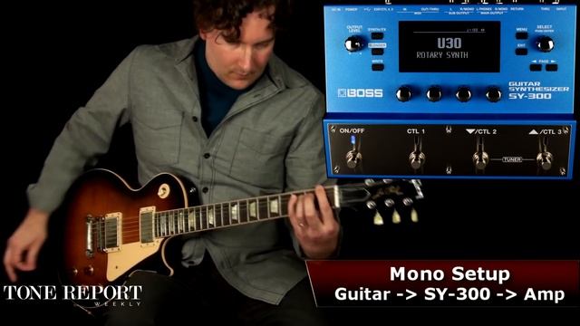 Boss SY-300 Guitar Synthesizer смотреть онлайн