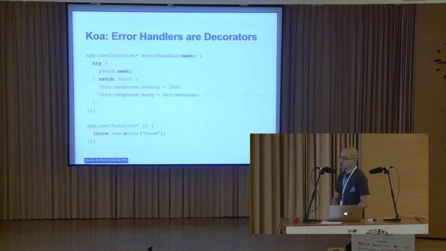 JSDC 2014 #13 Koa - Asynchronous Decorators as Middleware / Jonathan смотреть онлайн