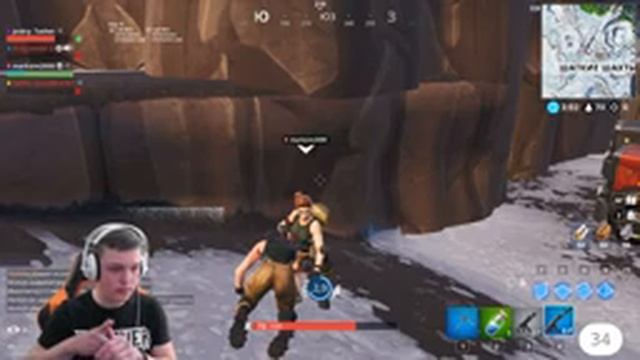 Стрим по FORTNITE с вебкой | Разносим кабины | Учимся играть смотреть онлайн