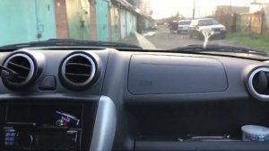 Лада Гранта лифтбек турбо. Первый запуск и выезд после ремонта турбины