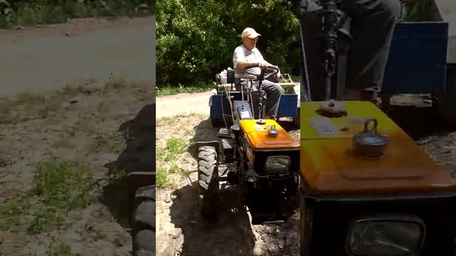 Руль к мотоблоку КЕНТАВР 1 видео смотреть онлайн