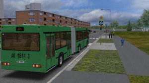 Omsi 2 Москва 2.2.5 Маршрут 673 МАЗ 105.465 2013 Года