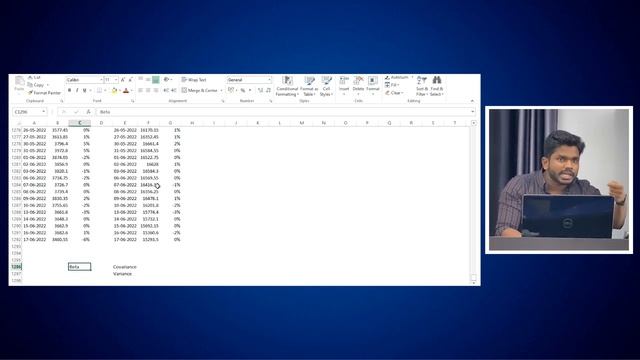 How to Calculate BETA Practically | Excel | Beta Drift | CFA | MBA in Finance смотреть онлайн