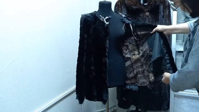 Как увеличить по размеру норковую шубу. смотреть онлайн