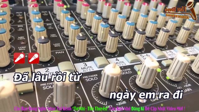Karaoke Dĩ Vãng Cuộc Tình Remix Tone Nam Hay Nhất | Thu Thuyền смотреть онлайн