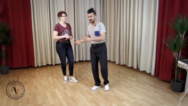 Learn Swing Dance! Lindy Hop for Beginners: Triple Step Rhythm (Class 1 of 6) смотреть онлайн