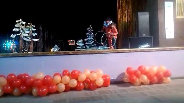 детское предновогоднее развлечение 24.12.2017