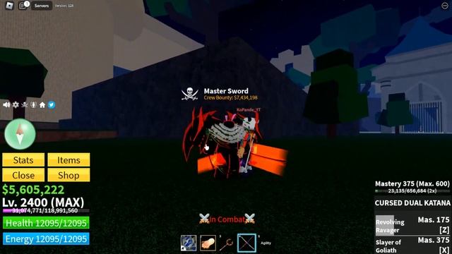БЛОКС ФРУТС ОБЗОР ПРОКЛЯТАЯ ДУАЛ КАТАНА ? Blox Fruits Cursed Dual Katana смотреть онлайн