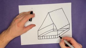 Как  нарисовать Кормушку Легко / How to draw the Bird Feeder Easy