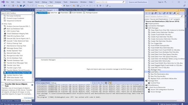 SSIS Tutorial | Copy Data from One SQL Server Instance to Another смотреть онлайн