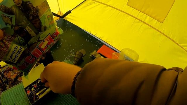 Рыбалка на озере Имантау. Обкатал шуруповерт Макита.