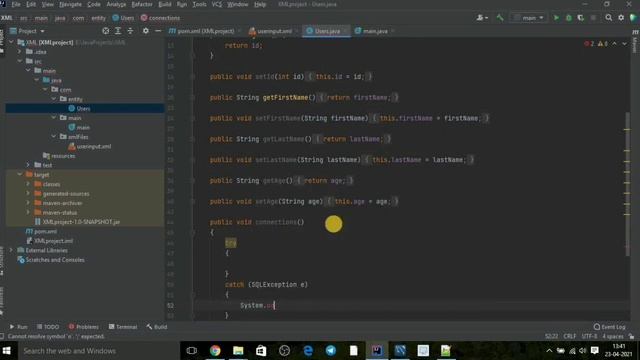 Loading XML Data file into SQL database using JAVA смотреть онлайн