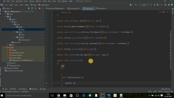 Loading XML Data file into SQL database using JAVA