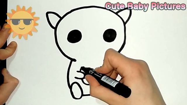 ? How to draw a cute squirrel? Easily and simply! A drawing for kids step by step ? смотреть онлайн