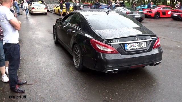 ? MERCEDES CLS 63 AMG S (5.5 V8 Biturbo Stock Engine/exhaust Sound, Revs)[#eXhaustTUBE]
