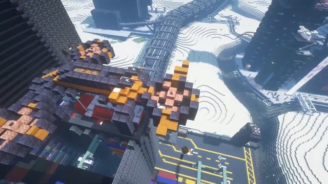 Cyberpunk Port [2/3] | A Cyberpunk style City in Minecraft | EP 12 смотреть онлайн