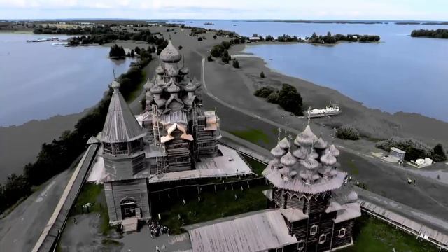 Кижи — уникальный музей- заповедник русского деревянного зодчества смотреть онлайн