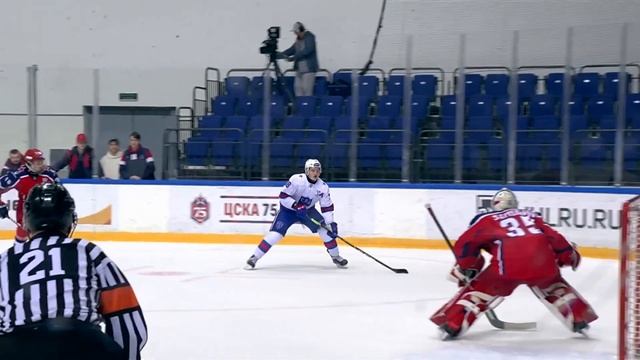 52 спасения за игру! Кирилл Самсонов продлил сезон «Красной Армии» еще на одну игру смотреть онлайн