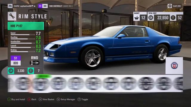 Forza Horizon 3 | Car Build Challenge 2 | 1990 Chevy Camaro IROC смотреть онлайн