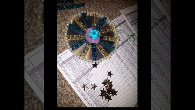 Новогодняя игрушка своими руками из cd диска смотреть онлайн