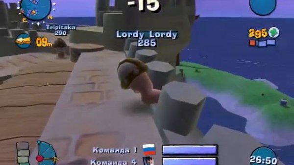 Worms Ultimate Mayhem Играем Со своими ботами