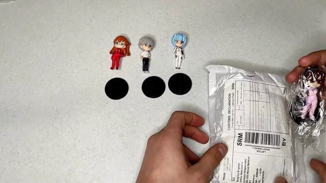 Распаковка и обзор фигорок по Evangelion. смотреть онлайн