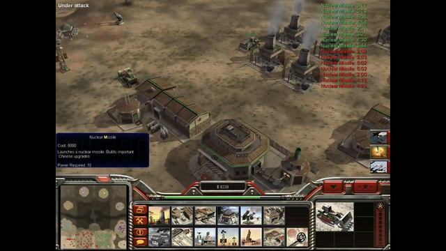 Command & Conquer Generals Zero Hour - ATOM MASSAKER - Livestream KOOP/COOP смотреть онлайн