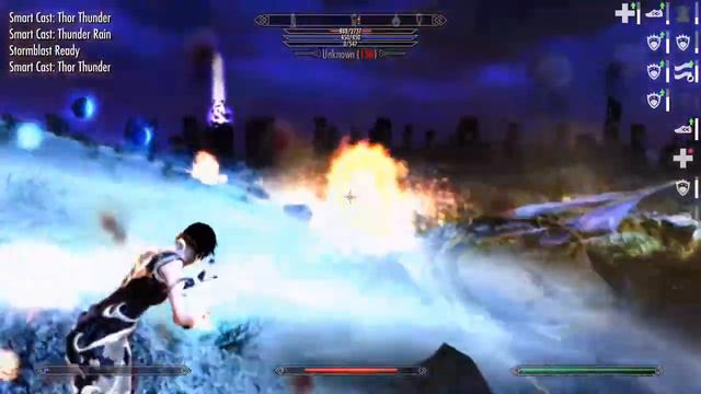 Skyrim SE Colorful Magic SE The Unknown Boss Battle смотреть онлайн