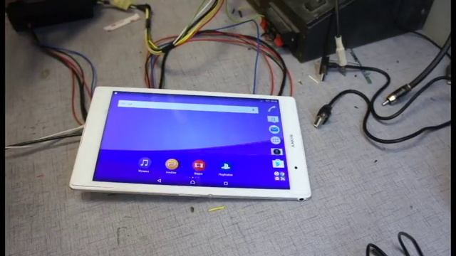 Sony Xperia Tablet Z3 - доработали для автомобиля смотреть онлайн