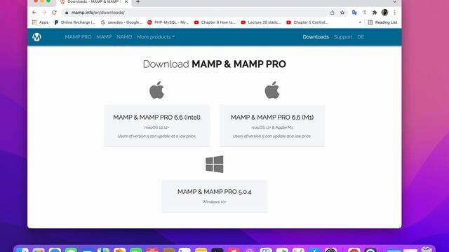 how to install mamp in mackbook and open localhost project смотреть онлайн