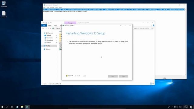 How to change Windows 10 enterprise LTSC to Windows 10 Pro without data loss and upgrade to 22H2 смотреть онлайн