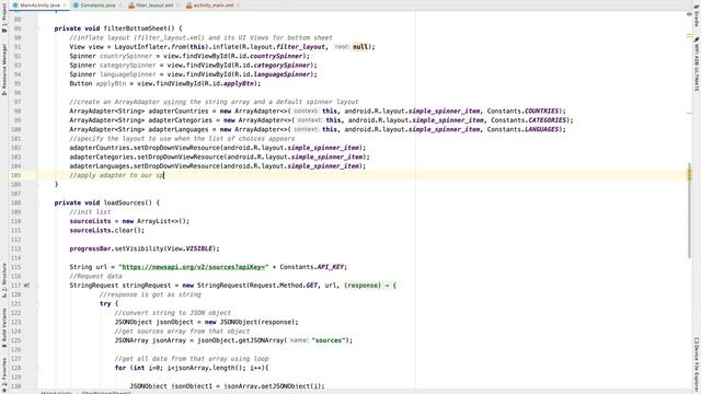 News App | Part 02 | Filter News Sources смотреть онлайн
