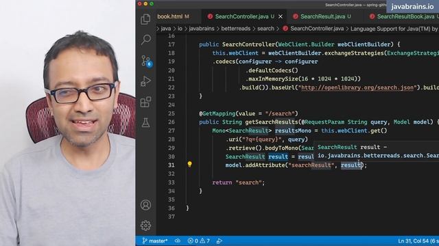 13 Building book search feature - Build a book tracker app (Spring Boot + Cassandra) смотреть онлайн