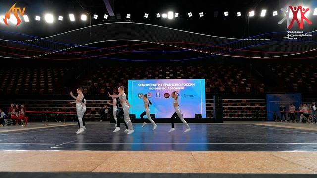 Актив - Отборочный тур - Аэробика 11-13 лет - Первенство России по Фитнес-аэробике 2021 смотреть онлайн