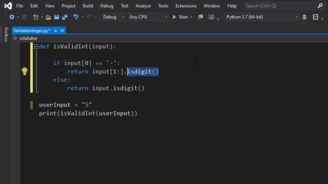 Python Validation: How to Check If a String Is an Integer смотреть онлайн