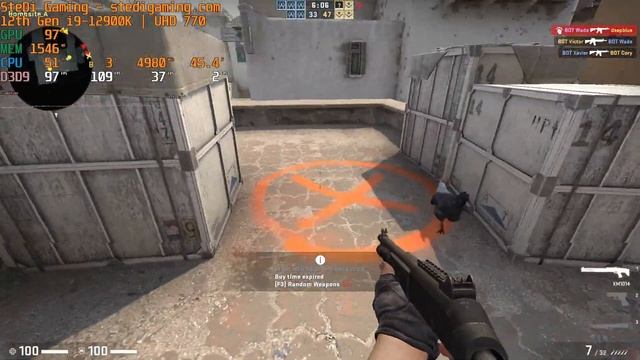 i9-12900K CS:GO UHD 770 Integrated Graphics смотреть онлайн