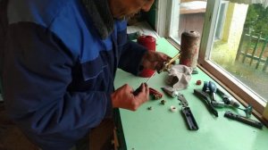 газовая горелка и балончик от огнетушителя