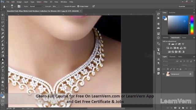 Blur, Sharpen and Smudge Tools in Photoshop - Video Tutorial in Hindi | LearnVern смотреть онлайн