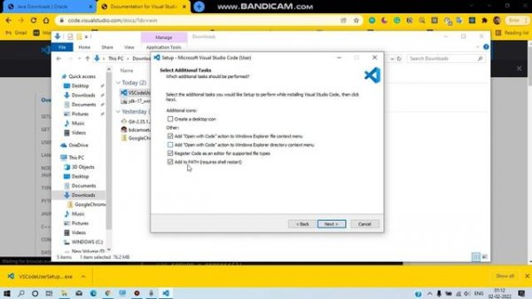 How to install Visual Studio Code and JDK for Java | Java Programming Language