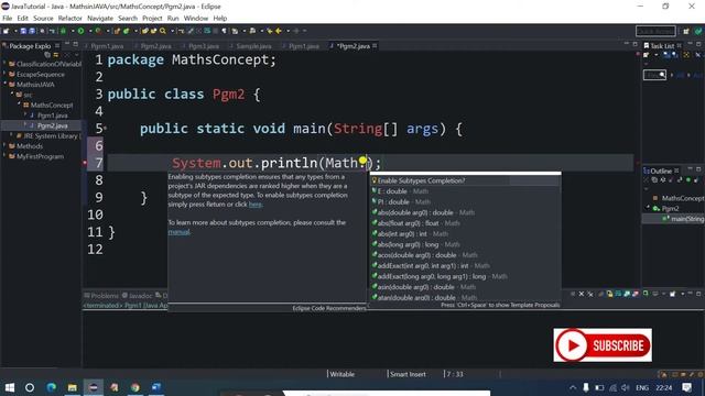 Learn Java Maths concept with real time examples смотреть онлайн