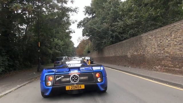 Pagani Paradise ! Zonda & Huayra @Salon Prive