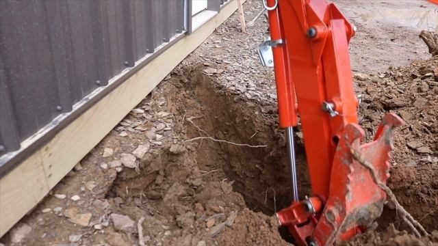 #956 Little Backhoe, Long Trench, Hard Digging, Kubota BX 23S смотреть онлайн