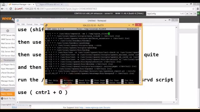 How to add Nginx cron command into Cron Table centOS смотреть онлайн