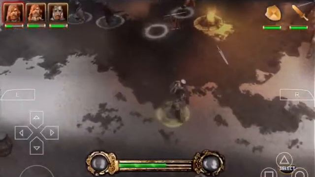 Beowulf PSP version. iOS gameplay. PPSSPP смотреть онлайн