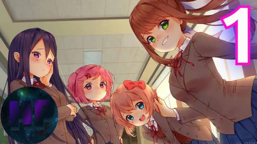 1 - Они вернулись! - Doki Doki literature Club Plus - ddlc plus смотреть онлайн